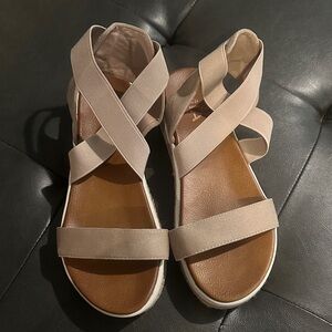 MIA Beige Women's Sandals